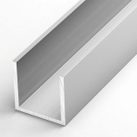 Швеллер алюминиевый